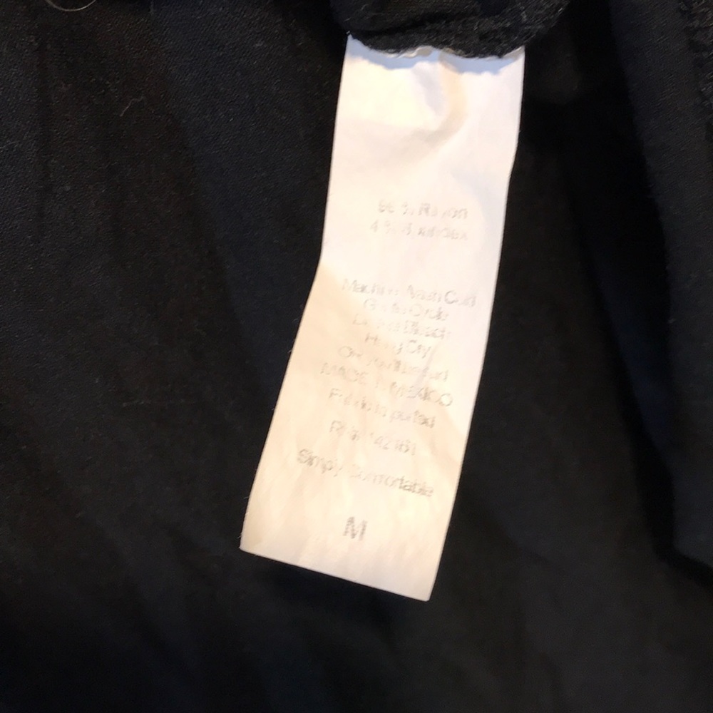 Lularoe Solid Black Carly Medium - image 4